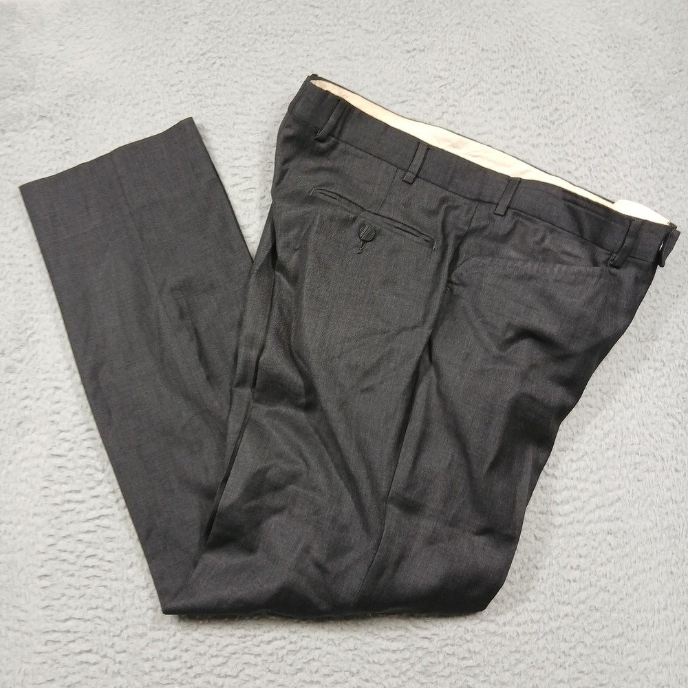 Thierry Mugler Suit Pants Mens 32 Gray Classic Dress Trousers Italian Size‎ 50